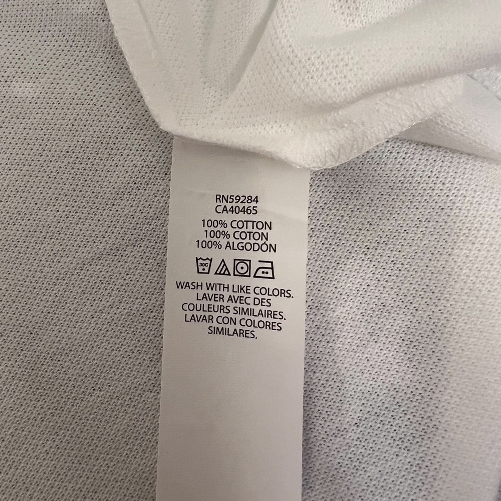 The Childrens Place Kids Boys XL 14 White Uniform Short Sleeve Polo Shirt NWT - Picture 7 of 7